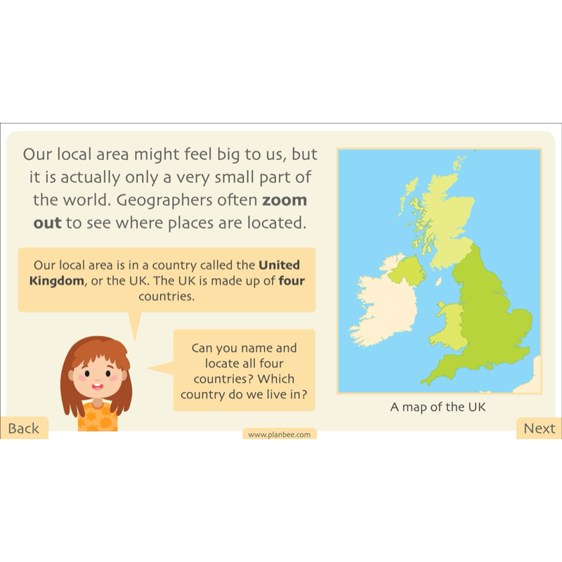 PlanBee Investigating our Local Area | KS2 Geography Lessons