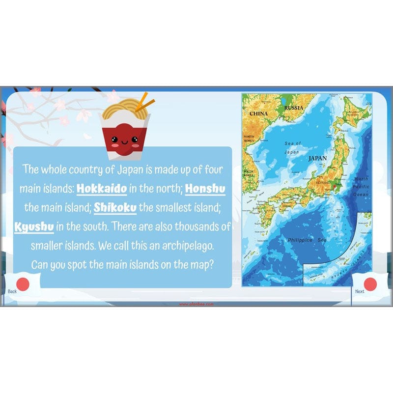 PlanBee Japan KS2 Year 5 & Year 6 Geography Lessons by PlanBee