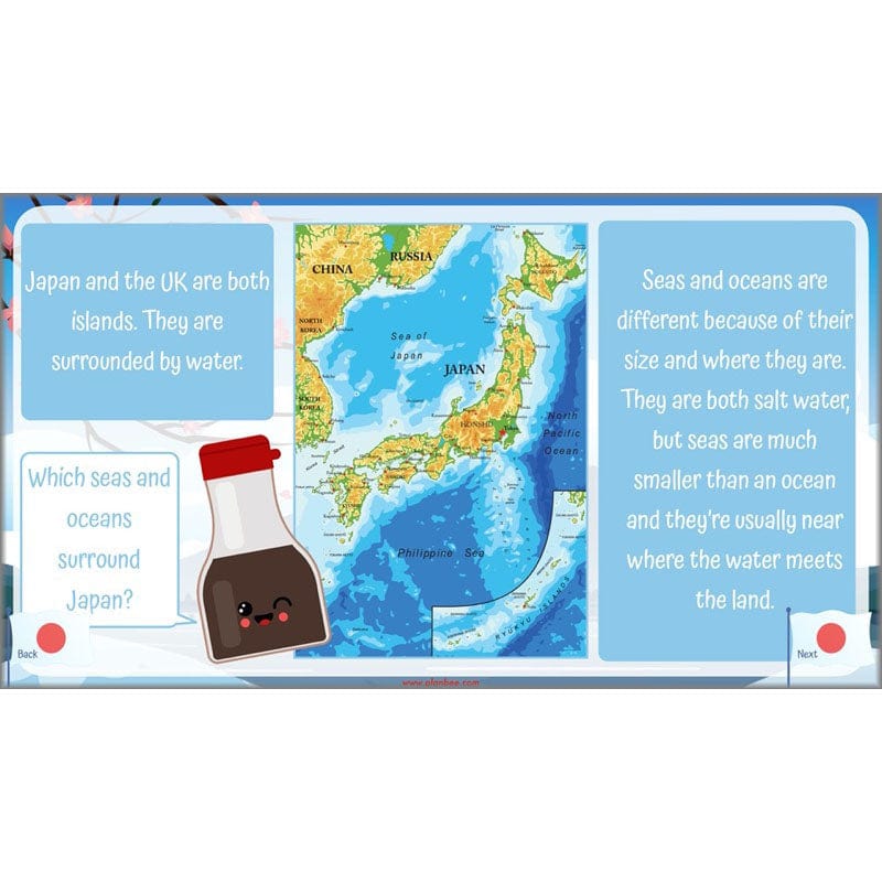 PlanBee Japan KS2 Year 5 & Year 6 Geography Lessons by PlanBee