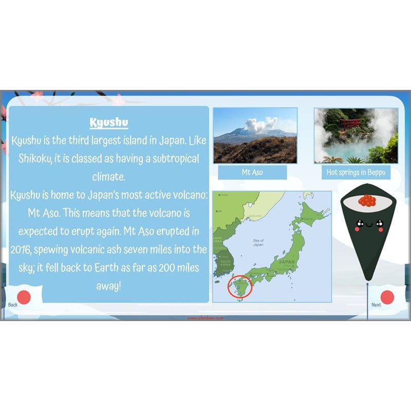PlanBee Japan KS2 Year 5 & Year 6 Geography Lessons by PlanBee