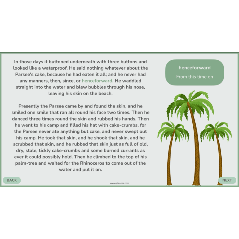 PlanBee Just So Stories KS2 | Reading Comprehension Year 4