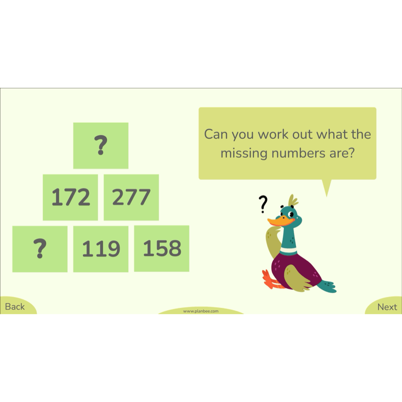PlanBee Let's Add and Subtract Year 3 Maths Lessons by PlanBee