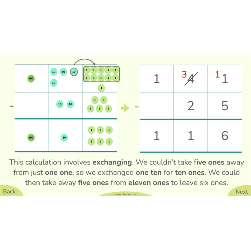 PlanBee Let's Add and Subtract Year 3 Maths Lessons by PlanBee