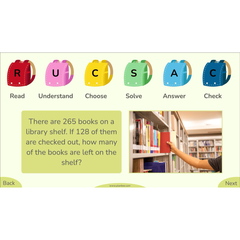 PlanBee Let's Add and Subtract Year 3 Maths Lessons by PlanBee