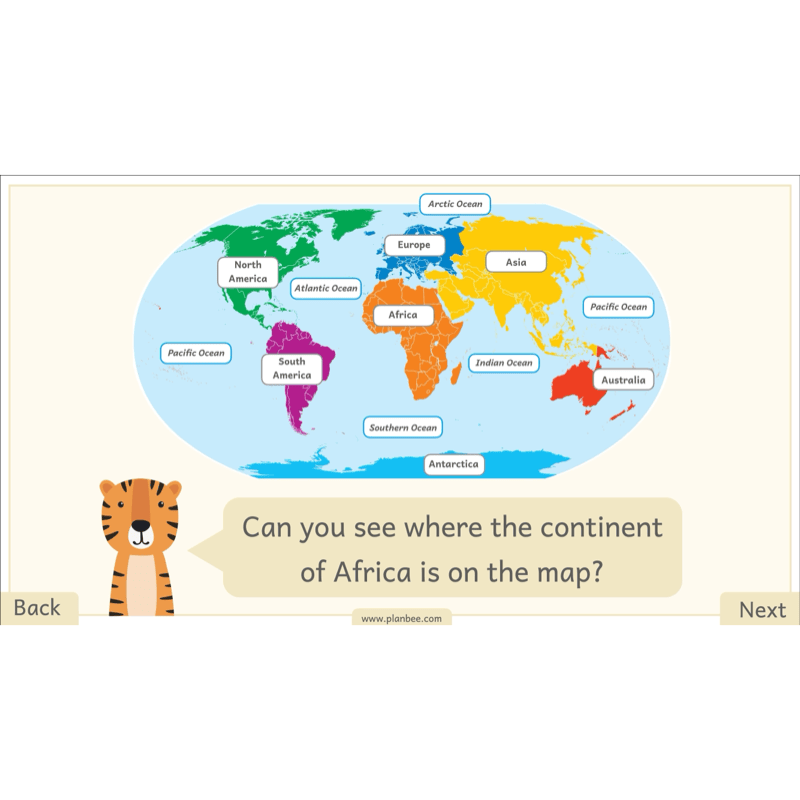 PlanBee Let's go on Safari | Kenya KS1 Geography Lesson Pack