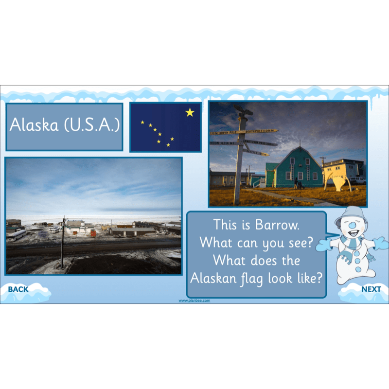 PlanBee Let's go to the Arctic KS1 Geography Lessons and Resources