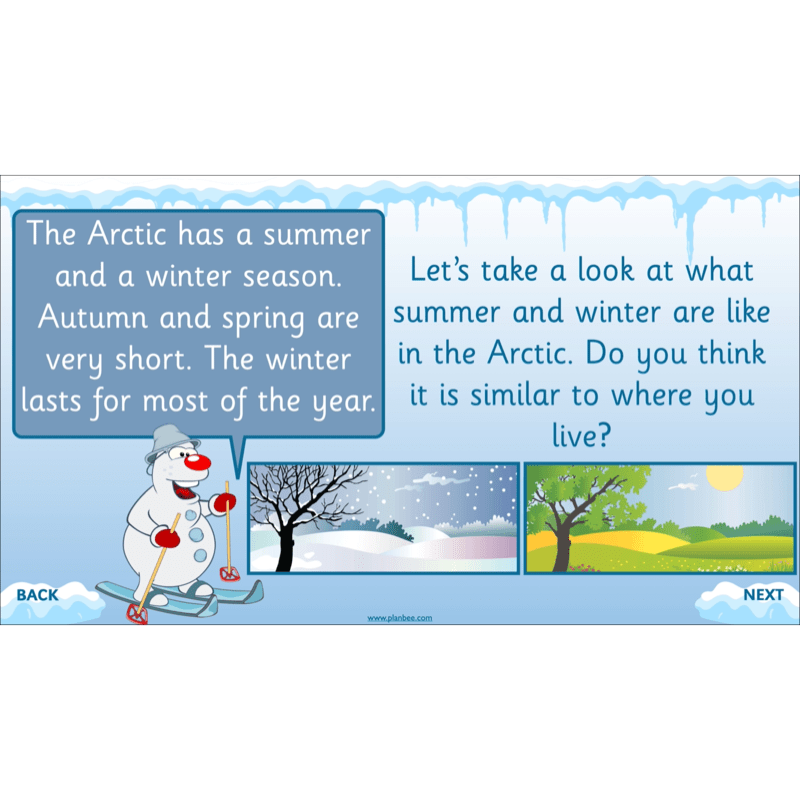 PlanBee Let's go to the Arctic KS1 Geography Lessons and Resources