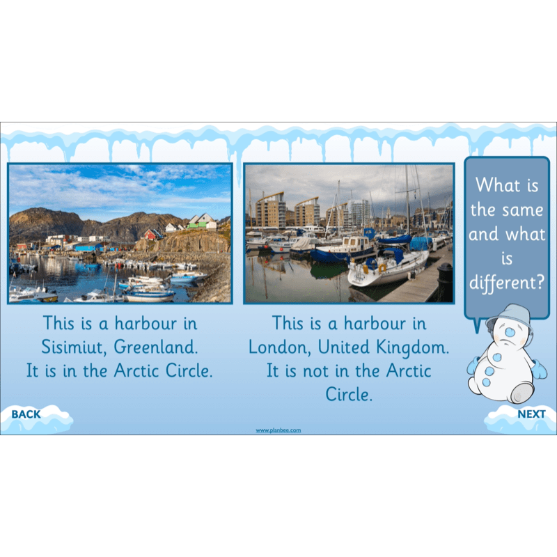 Let's go to the Arctic