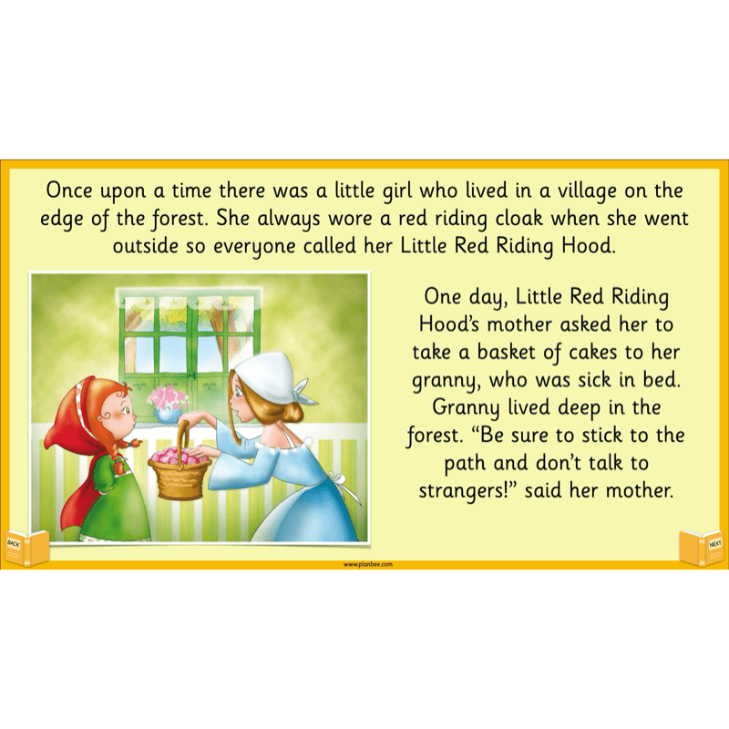 PlanBee Traditional Tales: Little Red Riding Hood | KS1 English Pack