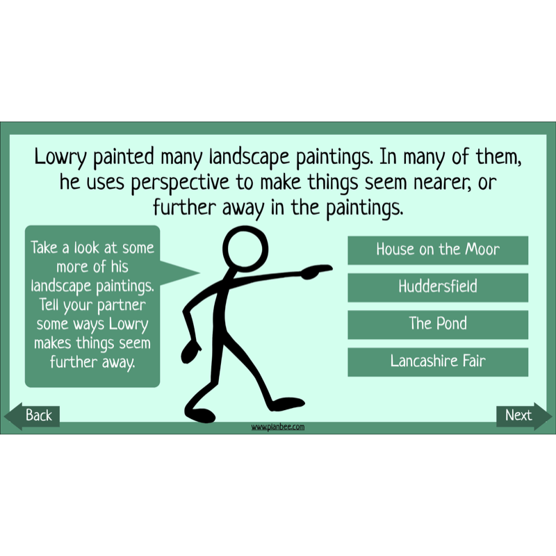 PlanBee LS Lowry KS2 - Year 3/4 Art Planning by PlanBee