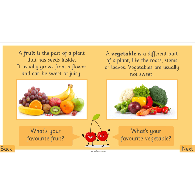 PlanBee Making Healthy Snacks | KS1 DT Lesson Pack