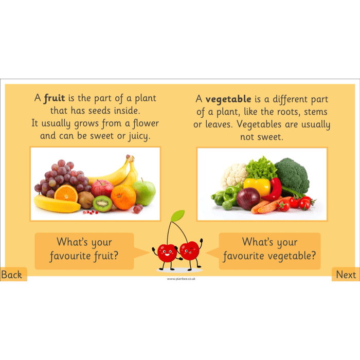 PlanBee Making Healthy Snacks | KS1 DT Lesson Pack