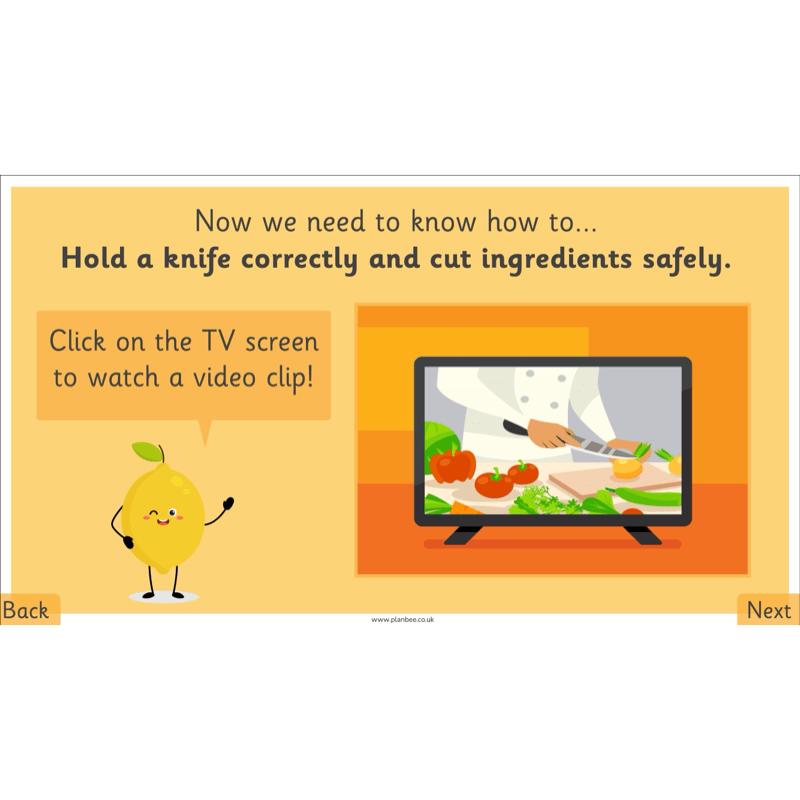 PlanBee Making Healthy Snacks | KS1 DT Lesson Pack