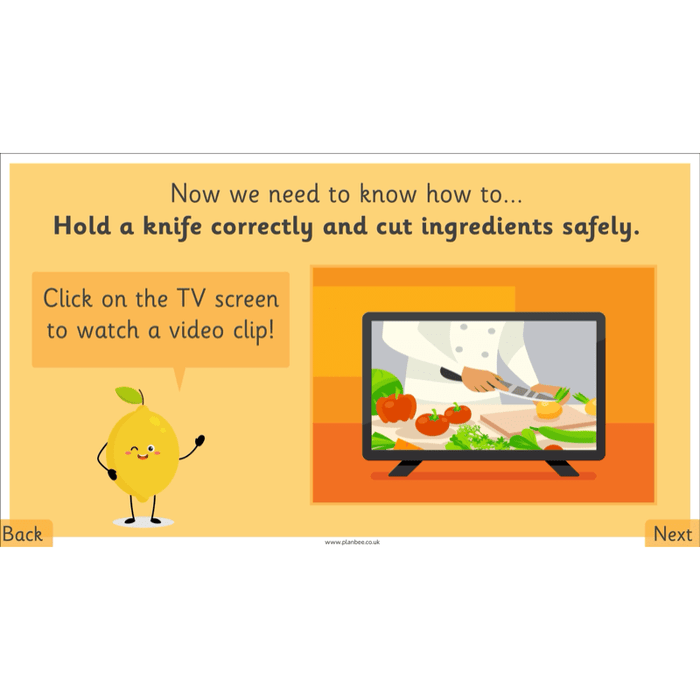 PlanBee Making Healthy Snacks | KS1 DT Lesson Pack