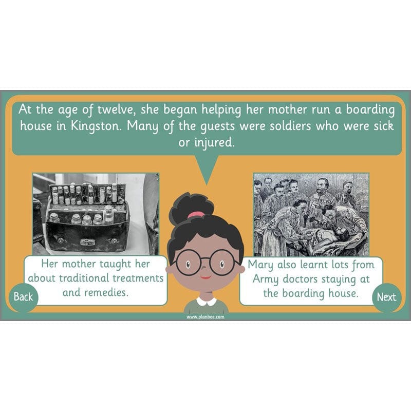 PlanBee Mary Seacole History KS1 lessons by Planbee
