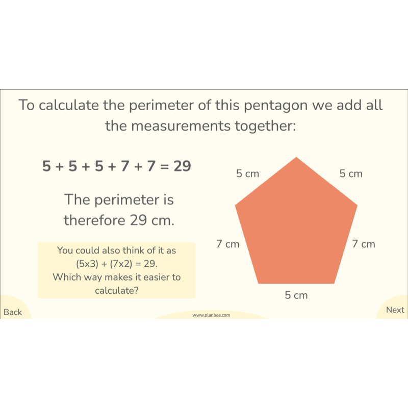 PlanBee Measuring Shapes Year 5 Maths Planning by PlanBee