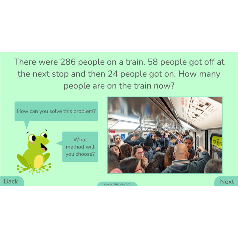 PlanBee Methods of Subtraction Year 4 Maths Lessons by PlanBee