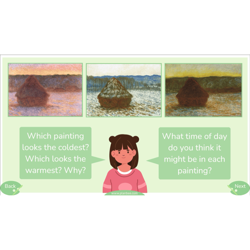 PlanBee Monet and the Impressionists | KS2 Art Lessons
