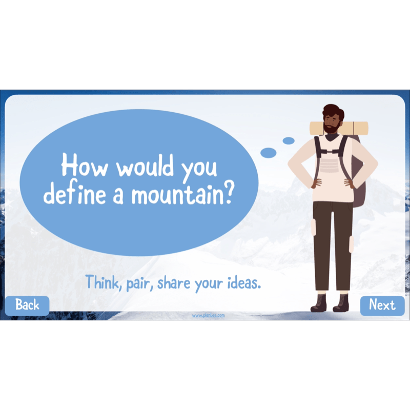 PlanBee Mountains KS2