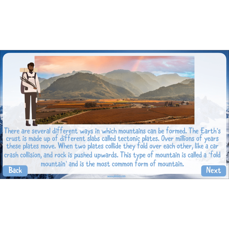 PlanBee Mountains KS2