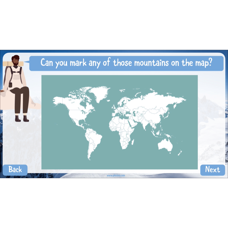 PlanBee Mountains KS2