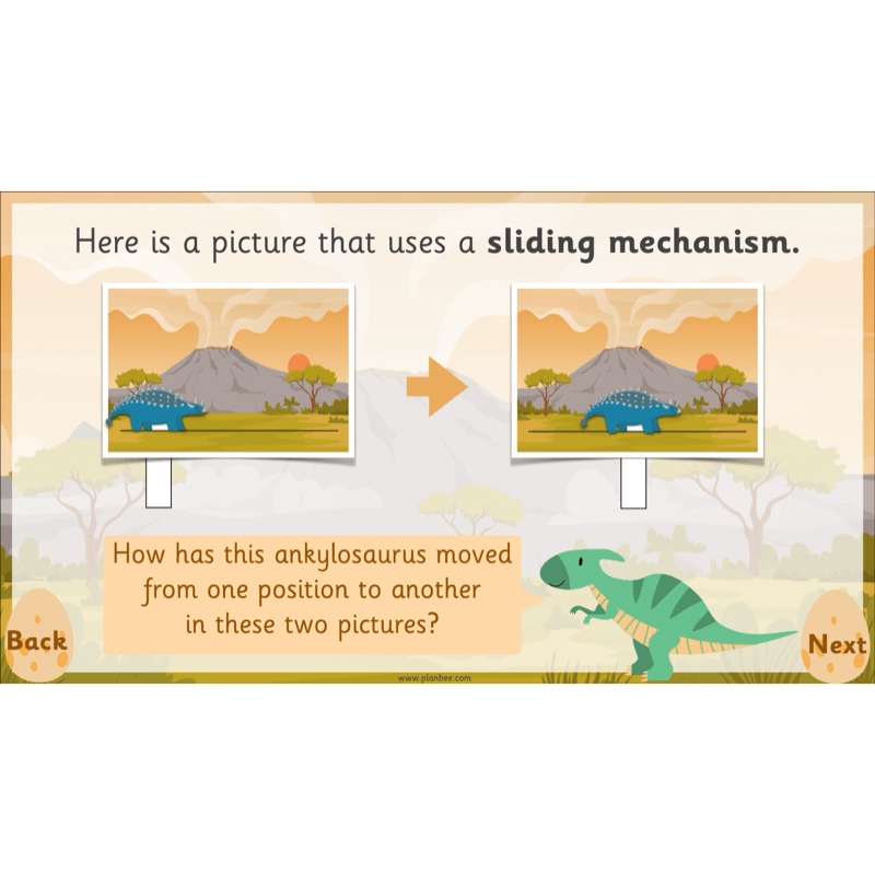 PlanBee Moving Dinosaurs KS1 | DT lessons