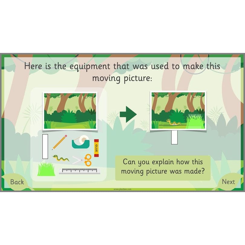 PlanBee Jungle-themed Sliders and Levers KS1 Lesson Pack | PlanBee