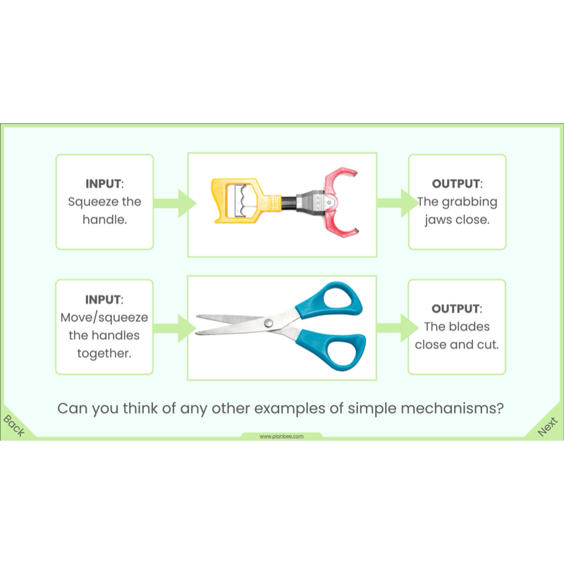 PlanBee Moving Mechanisms