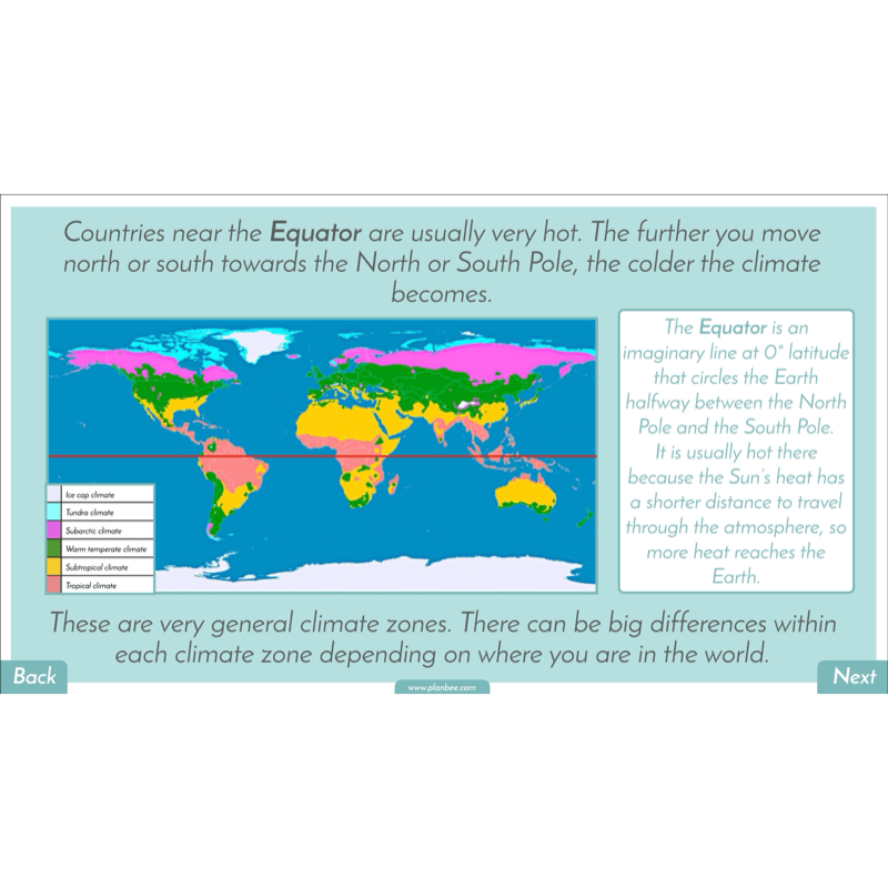 PlanBee North America KS2 Geography Lesson Pack