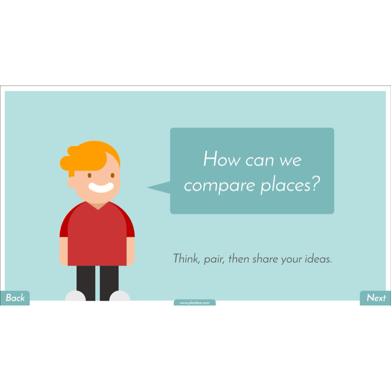 PlanBee North America KS2 Geography Lesson Pack