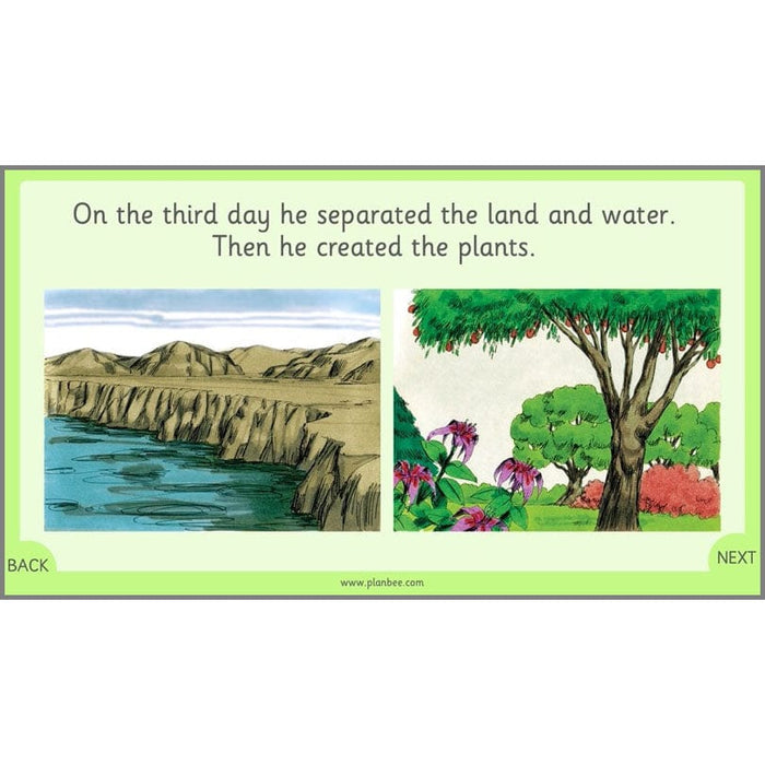 PlanBee Our Wonderful World - Creation Stories KS1 RE by PlanBee