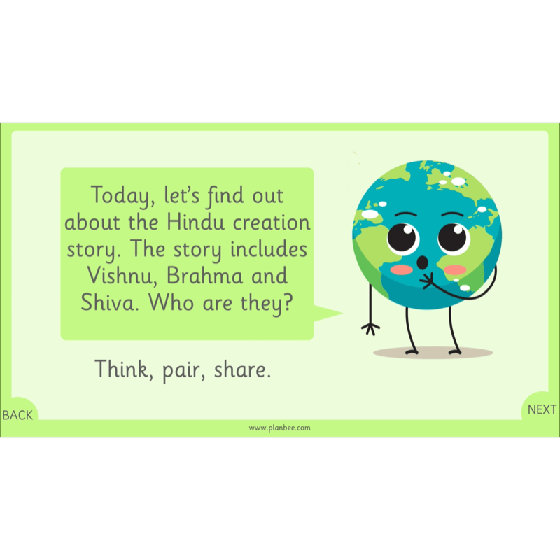 PlanBee Our Wonderful World - Creation Story KS1 RE Lessons | PlanBee