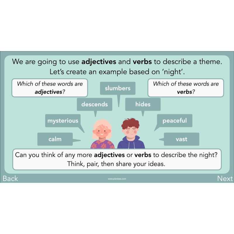 PlanBee Year 3 Patterns in Poetry | Investigating Types of Poems