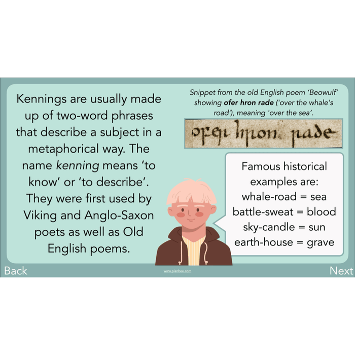 PlanBee Year 3 Patterns in Poetry | Investigating Types of Poems