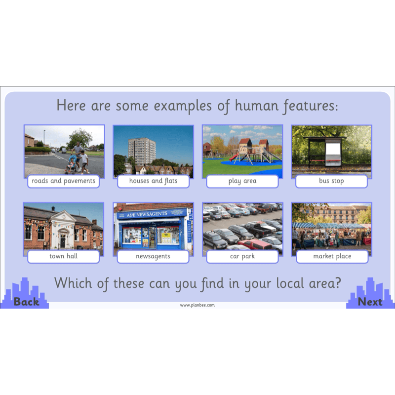 PlanBee People and Places | KS1 Geography Lessons