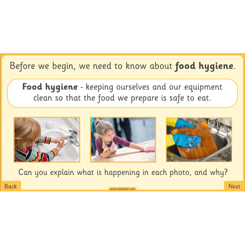 PlanBee Perfect Pizzas KS1 DT Lesson Pack