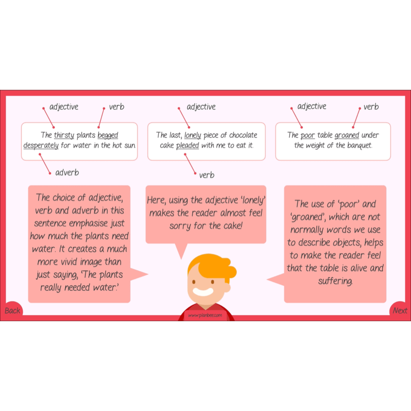 PlanBee Personification KS2 English Lesson Pack | PlanBee