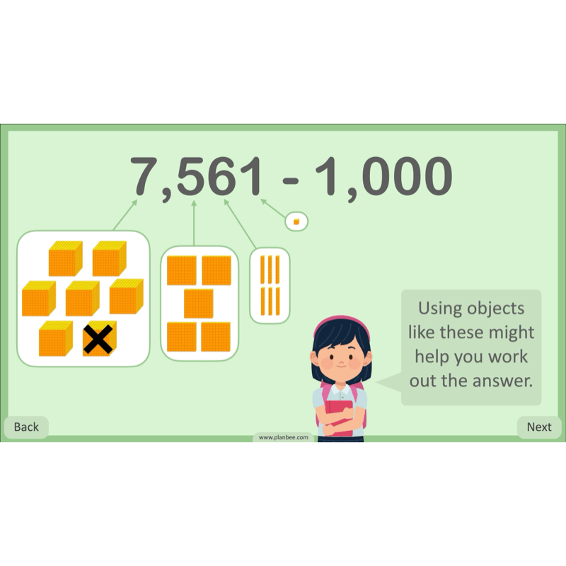 PlanBee Place Value and Ordering Year 4 Maths Lessons by PlanBee