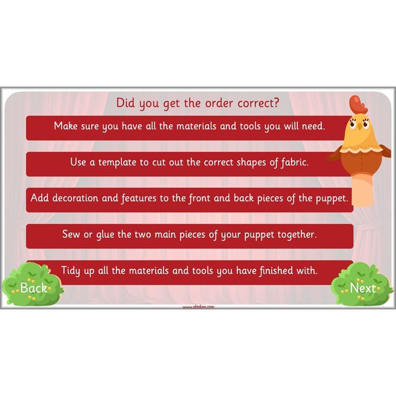 PlanBee Puppets KS1 DT Lesson Planning Pack for Year 2 by PlanBee