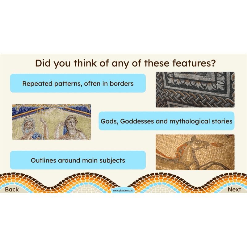 PlanBee Roman Mosaics KS2 Art Planning