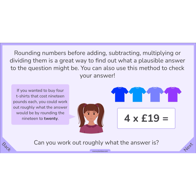 PlanBee Rounding and Ordering Numbers Year 4 Place Value by PlanBee