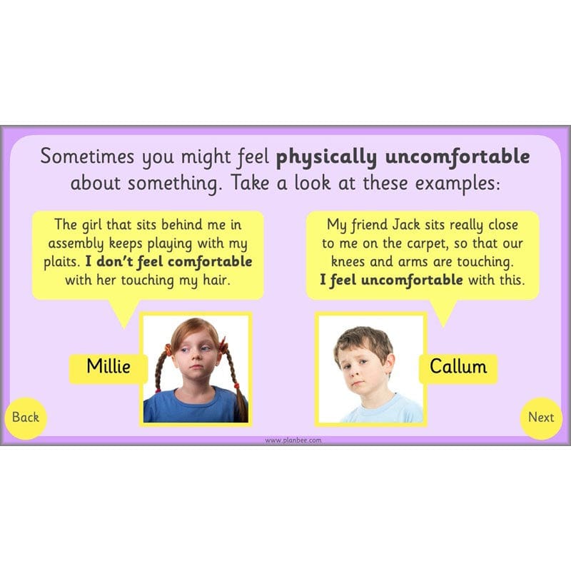 PlanBee Safe Spaces and Boundaries PSHE KS1 lessons by PlanBee