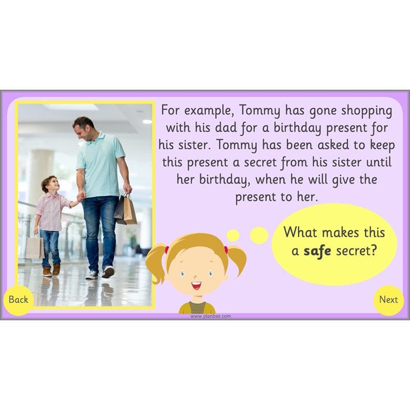 PlanBee Safe Spaces and Boundaries PSHE KS1 lessons by PlanBee