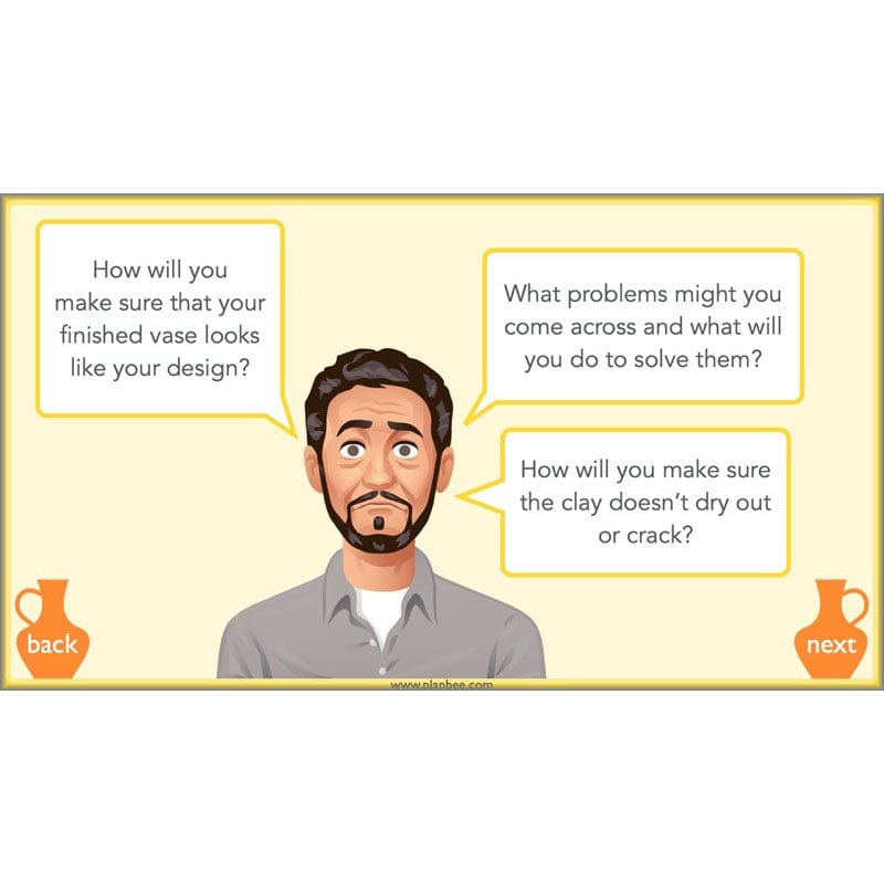 PlanBee Sculpting Vases - Sculpture Art Lessons for KS2 | Year 5 & Year 6