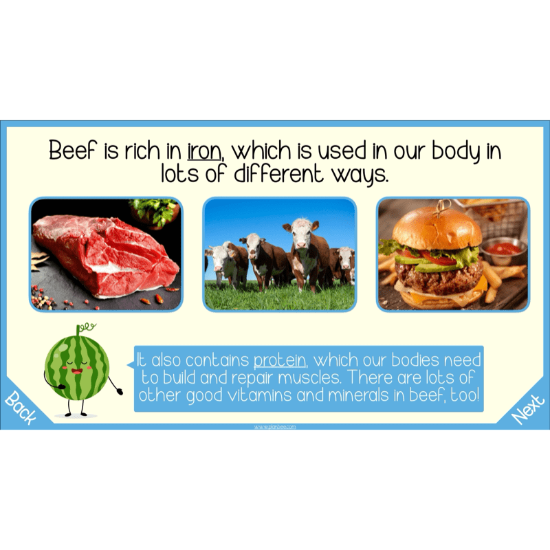 PlanBee Seasonal Food Seasonality KS2 cooking lessons by PlanBee