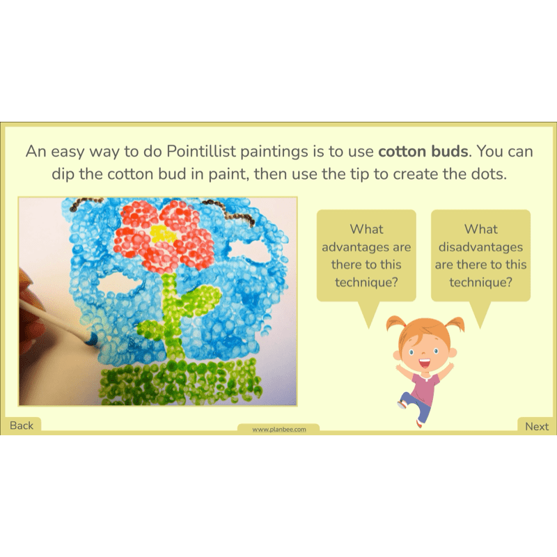 PlanBee Seurat and Pointillism KS2 Lesson Plans and Art Projects