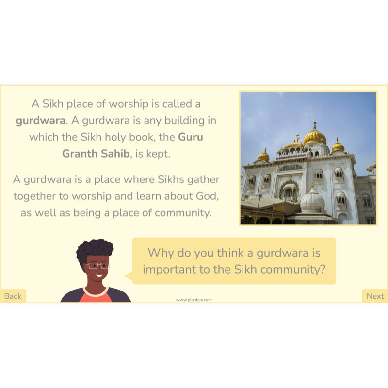 PlanBee KS2 Sikh Worship and Community KS2 lesson plans by PlanBee