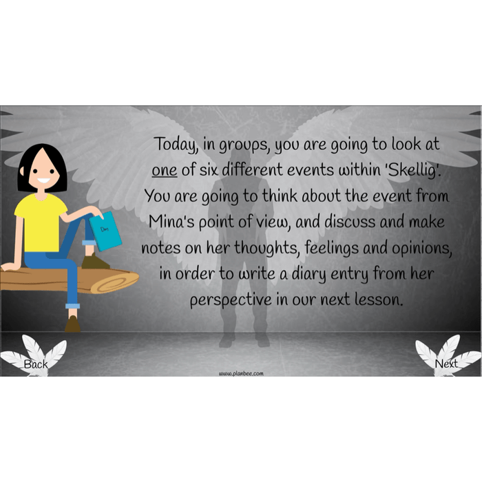 PlanBee Skellig Diary Entries KS2 | Year 6 English Lesson Pack