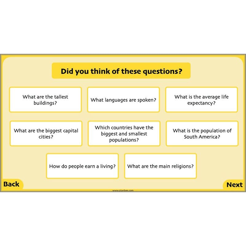 PlanBee South America KS2 Geography Lesson Pack by PlanBee