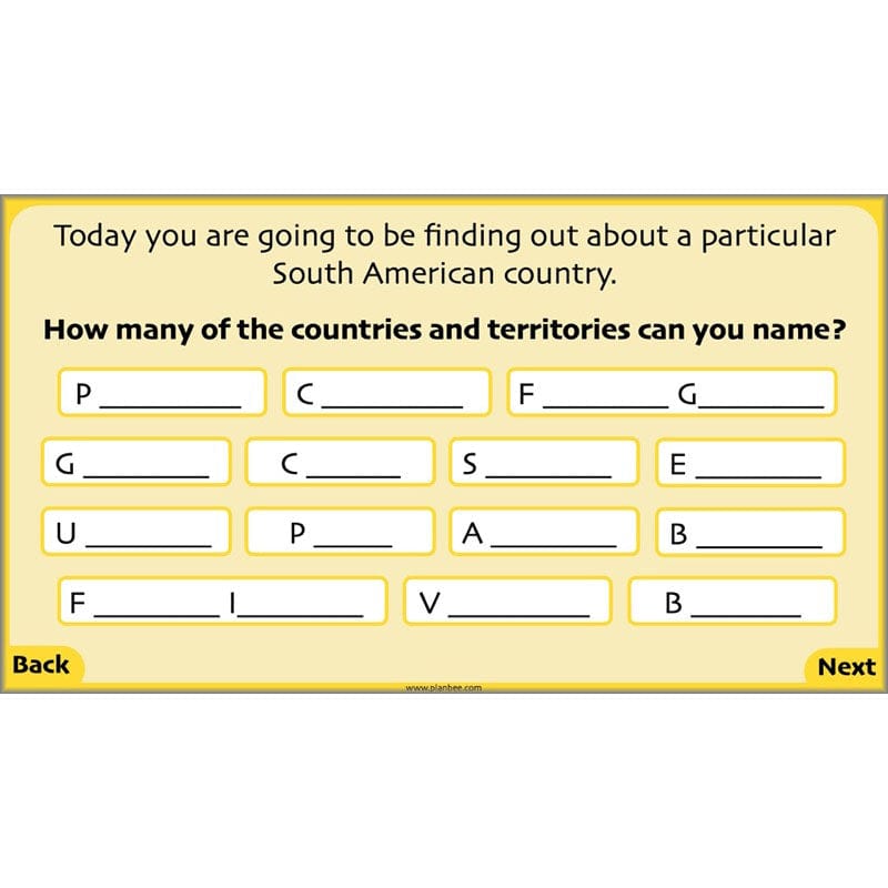 PlanBee South America KS2 Geography Lesson Pack by PlanBee